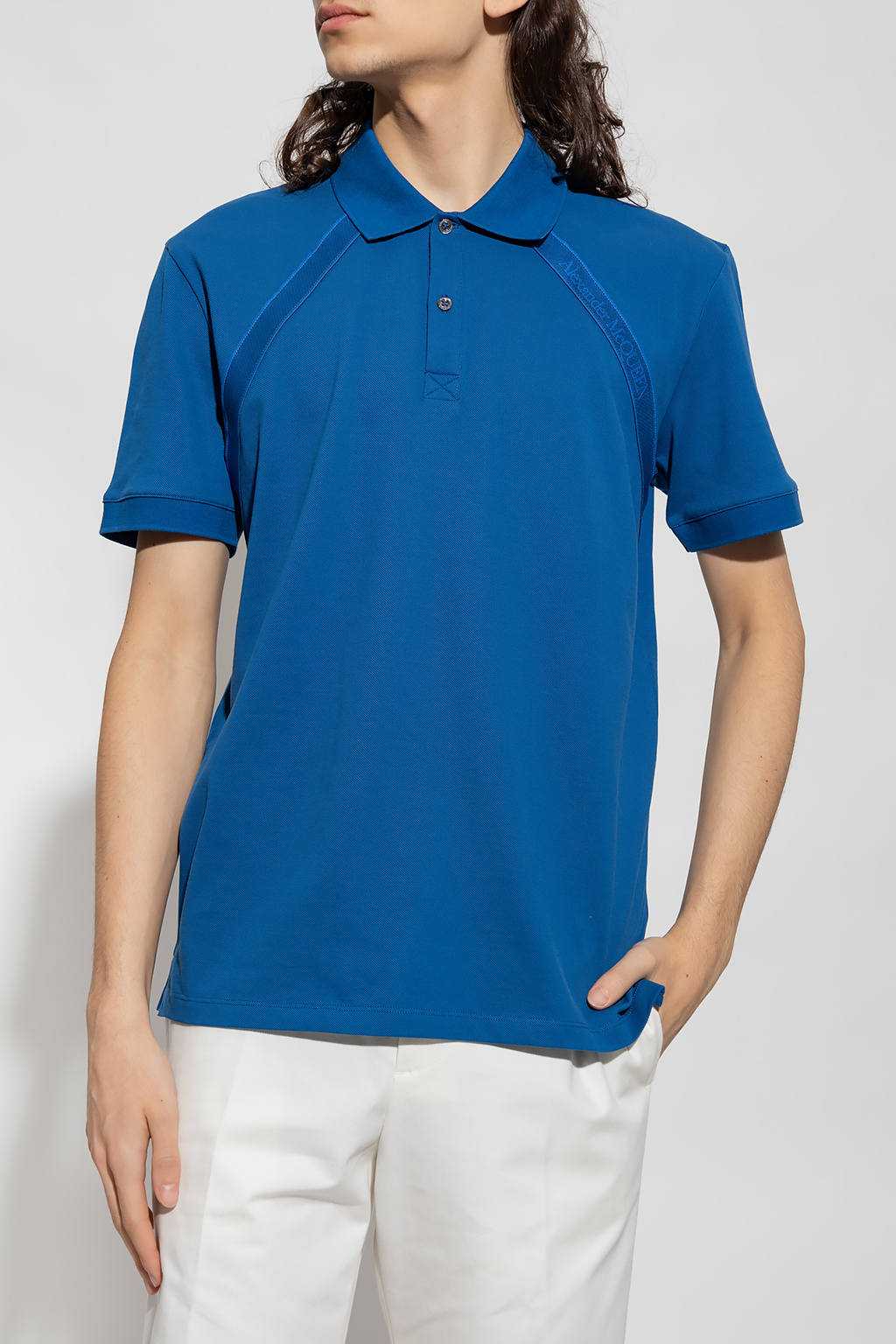 Alexander mcqueen outlet polo shirt